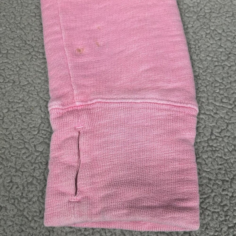 Vineyard Vines Sweatshirt Womens M Pink 1/4 Zip Kangaroo Pocket Logo Pullover - Picture 7 of 15